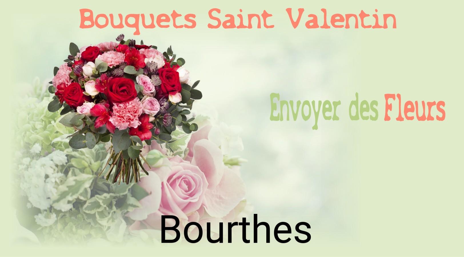 Roses de Saint-Valentin livrées à Bourthes
